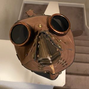 Steampunk plague doctor mask